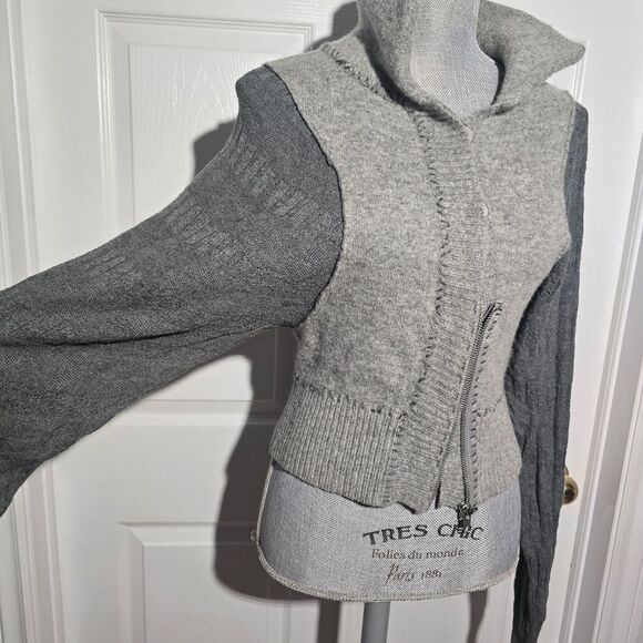 FREE PEOPLE wool Blend Cardigan - Picture 4 of 7